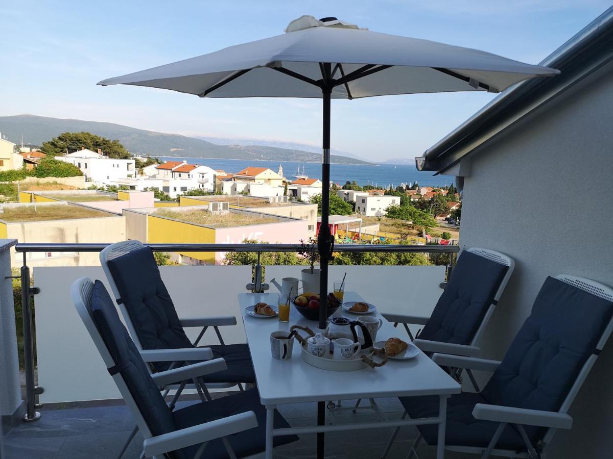 Apartman The View Krk Кърк Екстериор снимка